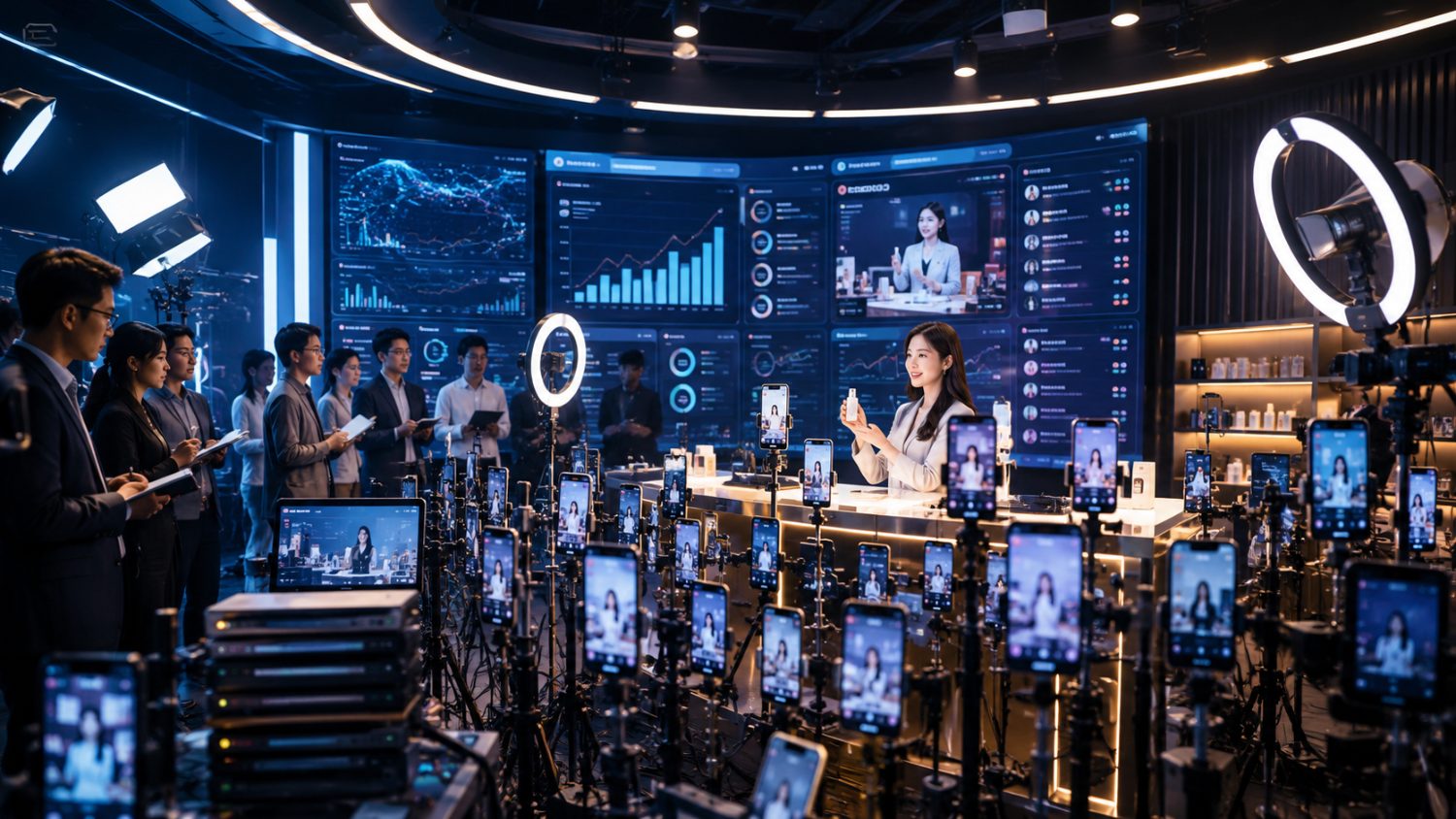 中国ライブコマース・スタジオの現場